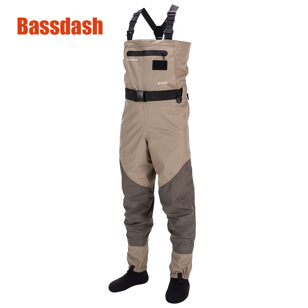 Fishing Waders - Bassdash Męskie wodery wędkarskie Oddychająca, lekka