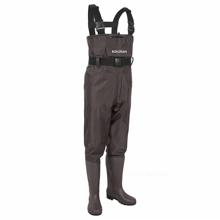 Fishing Waders - Wodery wędkarskie Kombinezon z butami Zestaw