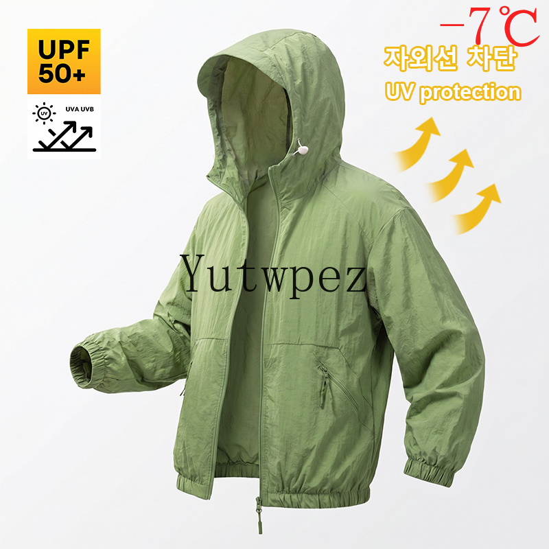 Fishing Jacket Waterproof - Kurtka przeciwsłoneczna unisex UPF88+ Wodoodporna, szybkoschnąca,