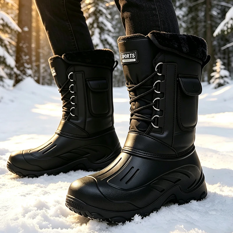 Fishing Boots - Męskie zimowe buty śniegowce buty wędkarskie
