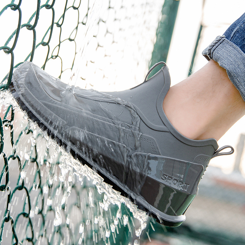 Fishing Boots - Letnie męskie krótkie kalosze męskie Outdoor