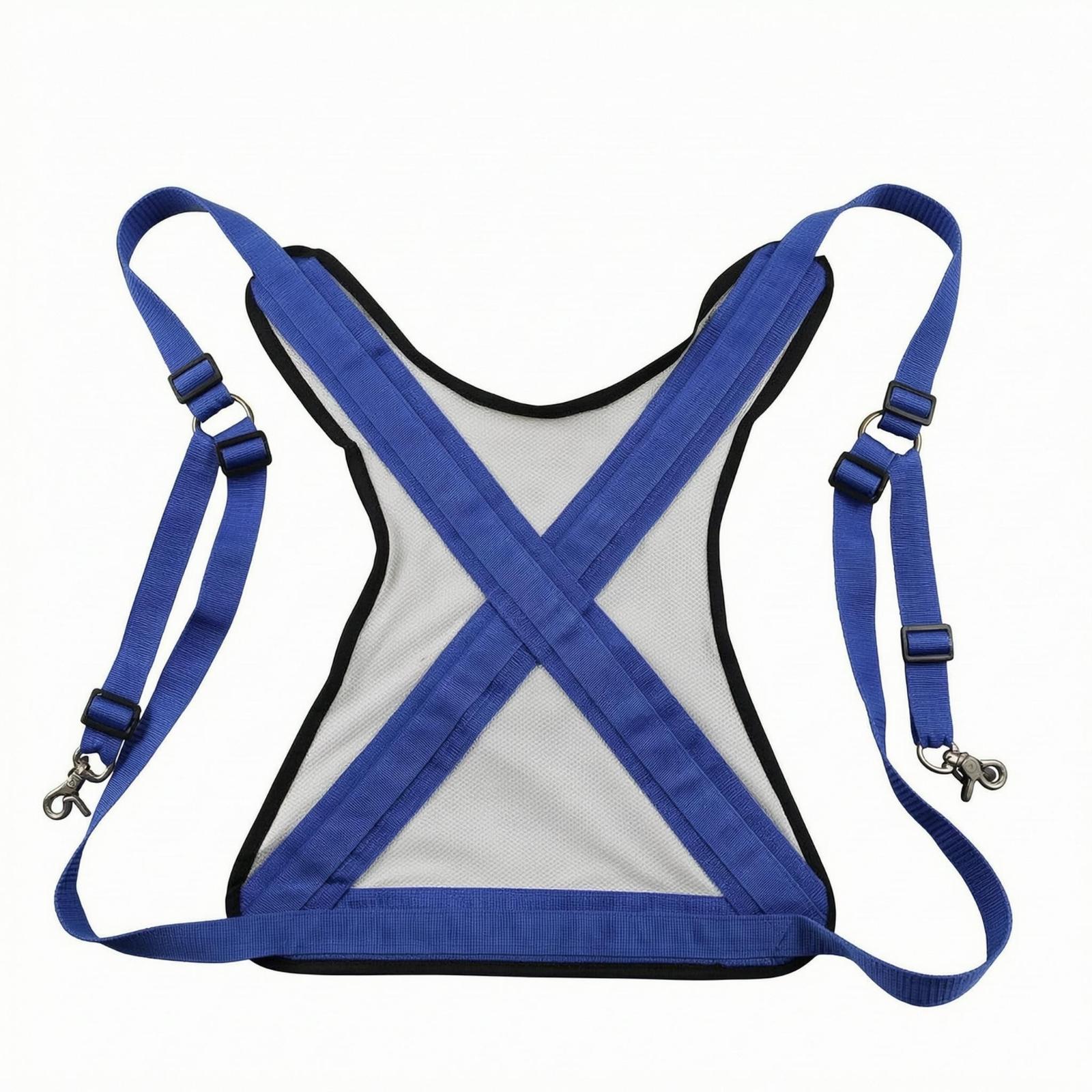 Fishing Vest - Kamizelka wędkarska z siatki, zapięcie na