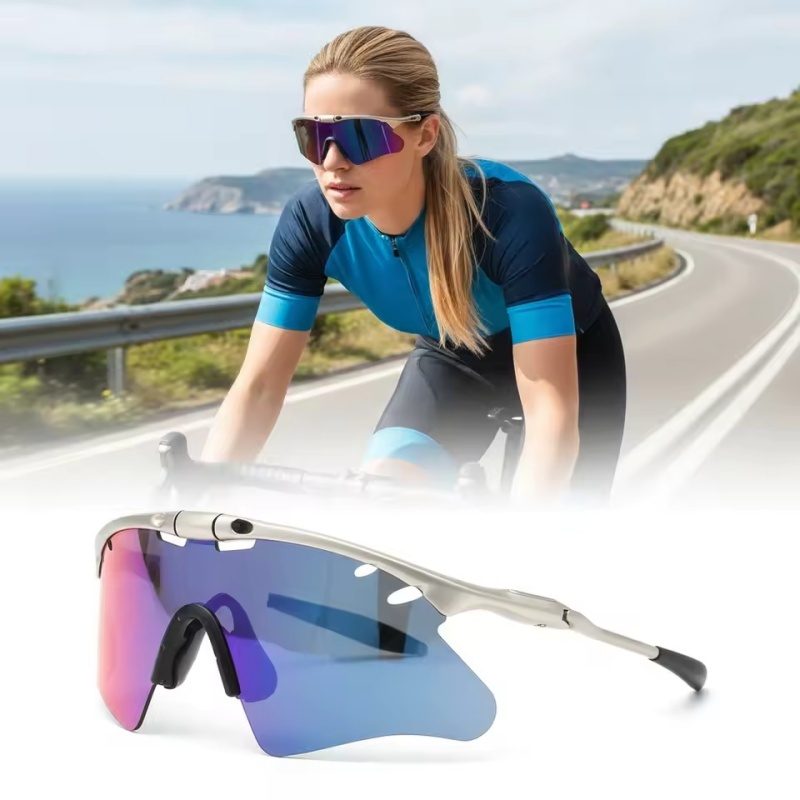 Fishing Sunglasses Polarized - Okulary przeciwsłoneczne polaryzacyjne sportowe metalowe okulary