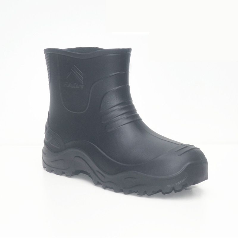 Fishing Boots - Buty przeciwdeszczowe EVA męskie czarne lekkie