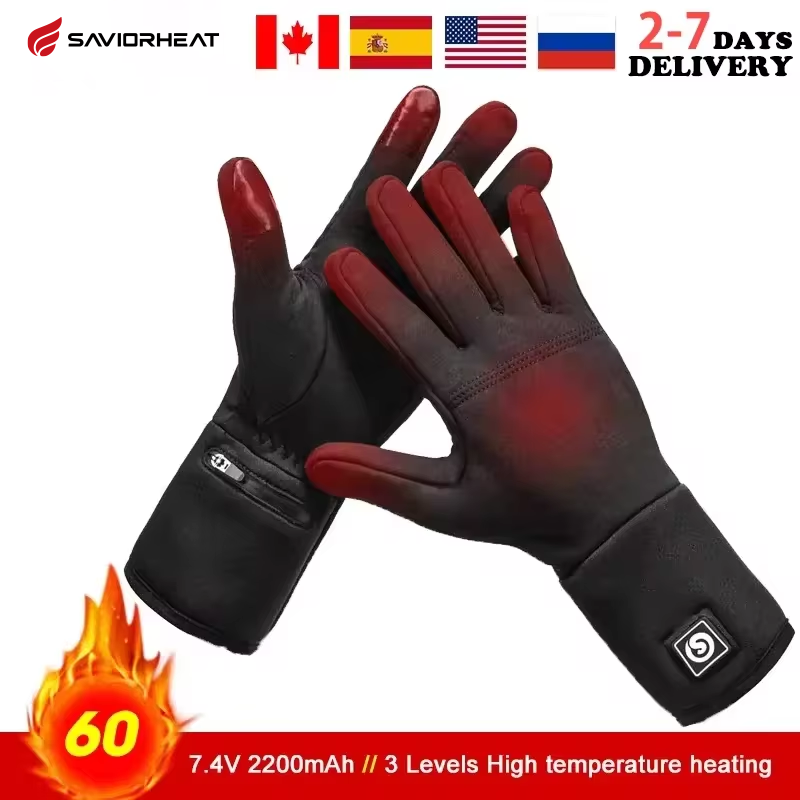 Fishing Gloves - Akumulatorowe elektryczne rękawice podgrzewane z wkładką
