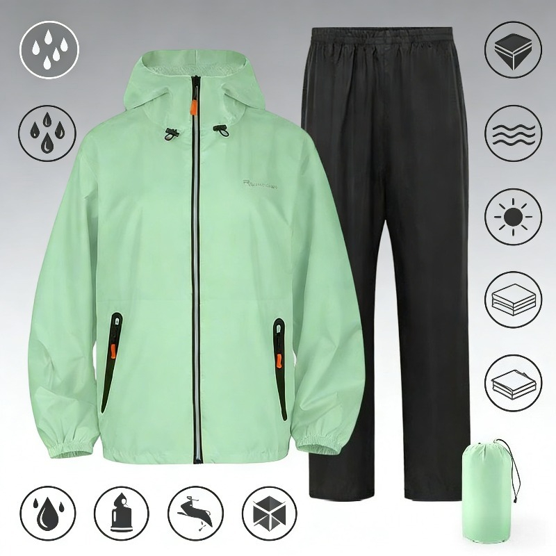Wodoodporny kombinezon przeciw – Fishing Rain Suit recenzja i cena