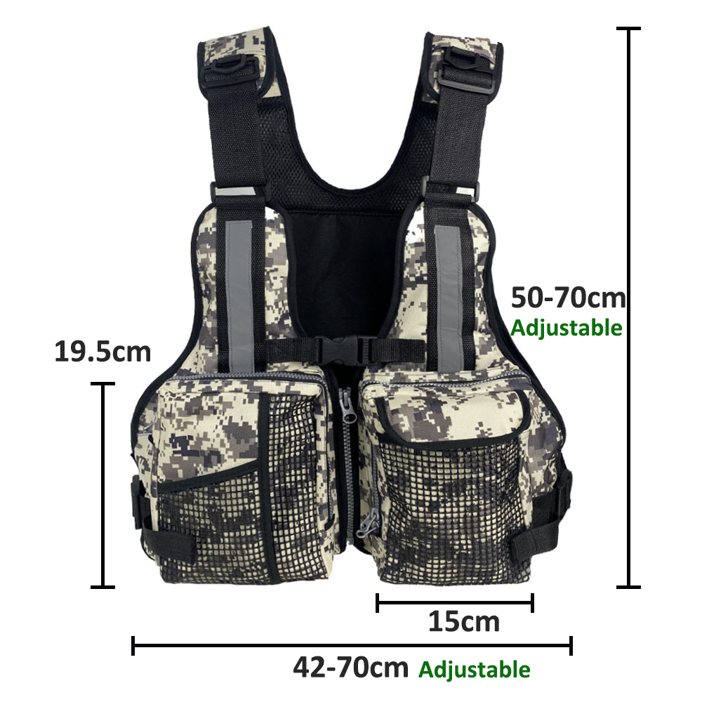 Kamizelka wędkarska outdoorowa – Fishing Vest recenzja i cena