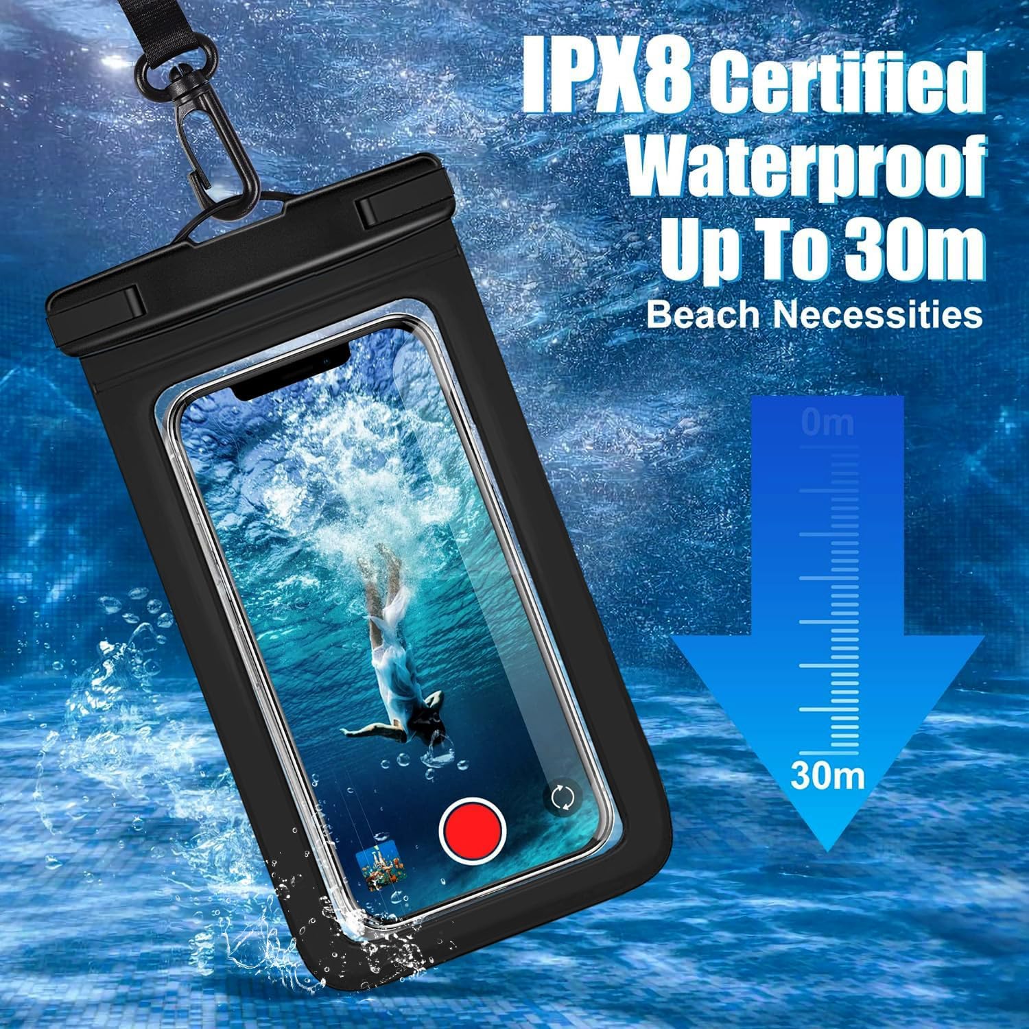 3-pak Wielokolorowych Wodoodpo – Fishing Bag Waterproof recenzja i cena