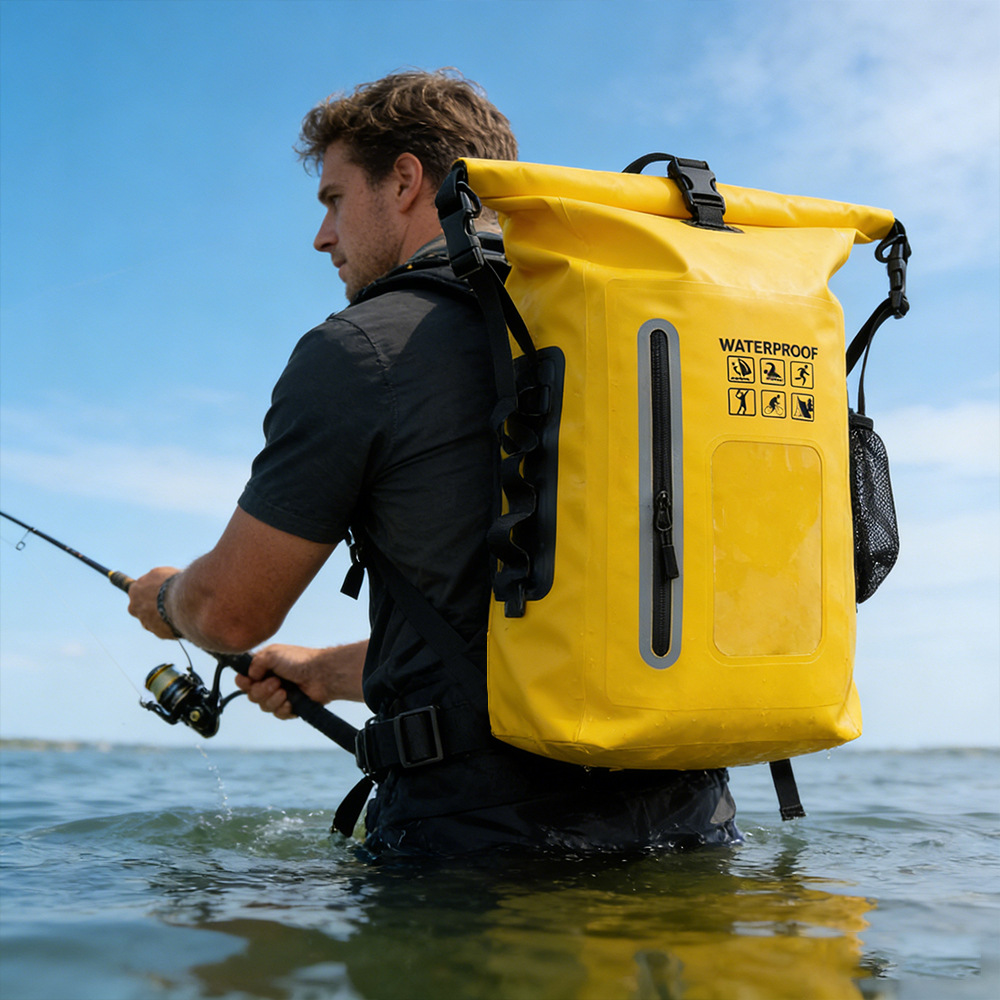 Wodoodporny plecak suchy 25L,  – Fishing Bag Waterproof recenzja i cena