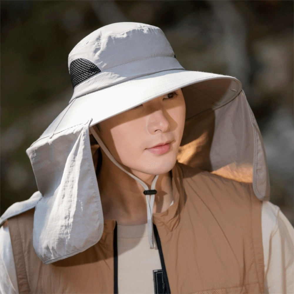 Modny męski kapelusz przeciwsł – Fishing Hat recenzja i cena