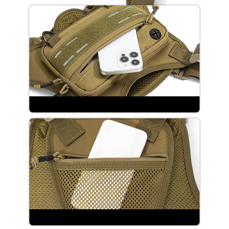 Taktyczna Torba na Klatkę Pier – Fishing Vest recenzja i cena