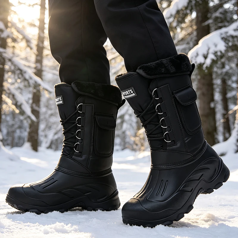 Męskie zimowe buty śniegowce b – Fishing Boots recenzja i cena