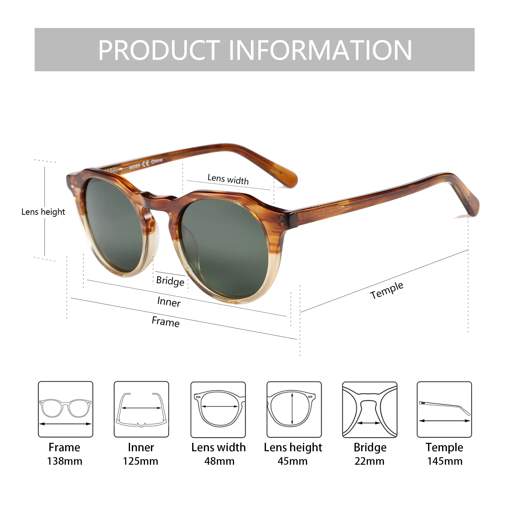 Okulary przeciwsłoneczne BLUEM – Fishing Sunglasses Polarized recenzja i cena