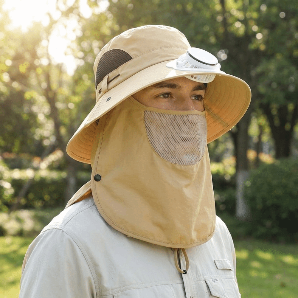 Przenośny, solarny, ładowany w – Fishing Hat recenzja i cena
