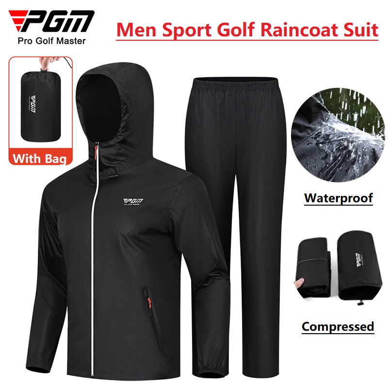 Pgm mężczyźni golfowy płaszcz  – Fishing Rain Suit recenzja i cena