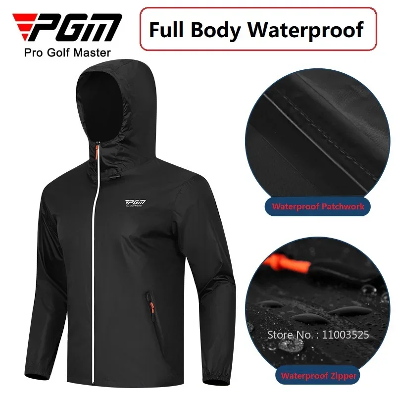 Pgm mężczyźni golfowy płaszcz  – Fishing Rain Suit recenzja i cena